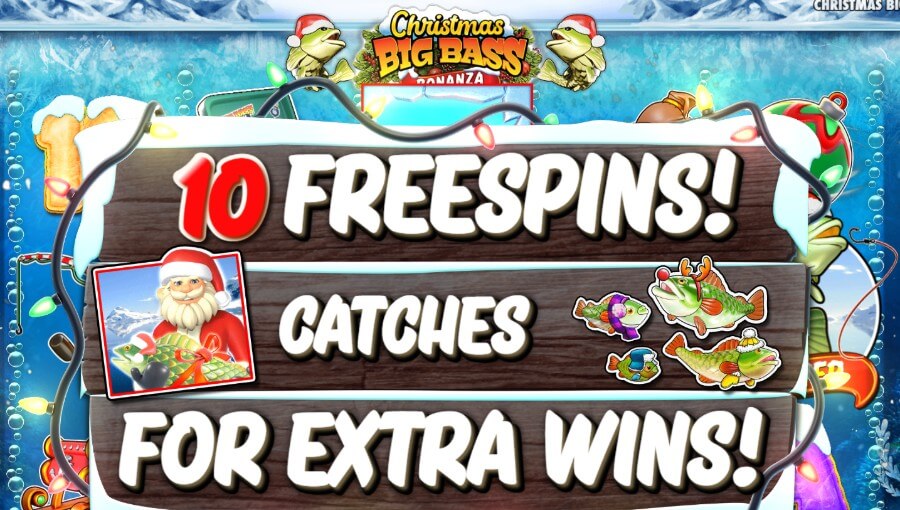 Christmas Big Bass Bonanza - free spins