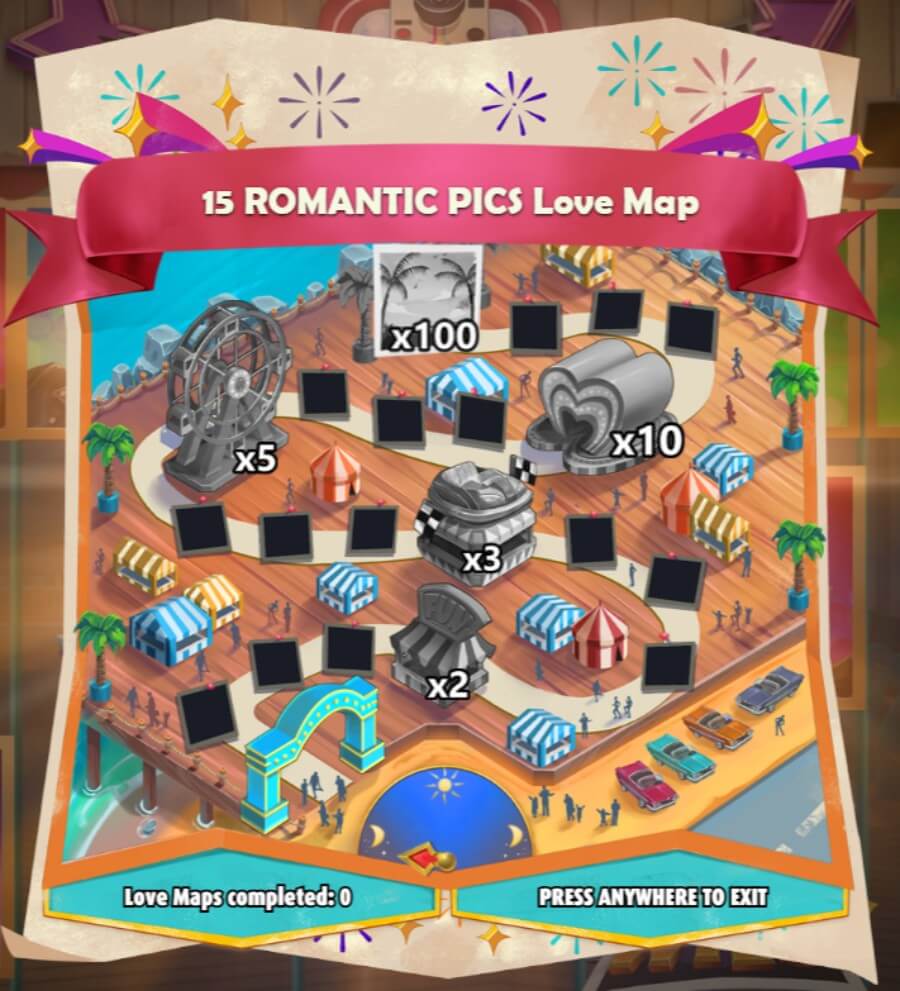 Love is in the Fair - Love Map