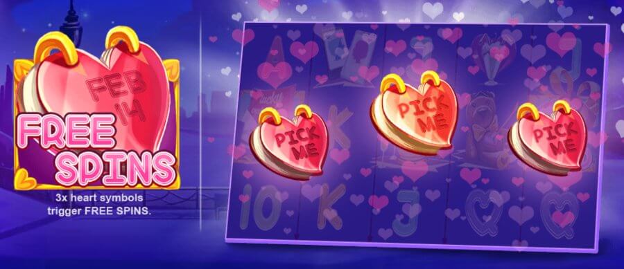 Lucky Valentine - Free spins