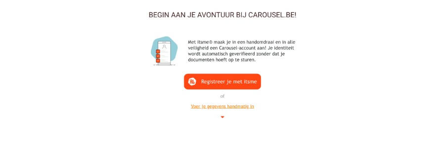 Registratie Carousel.be